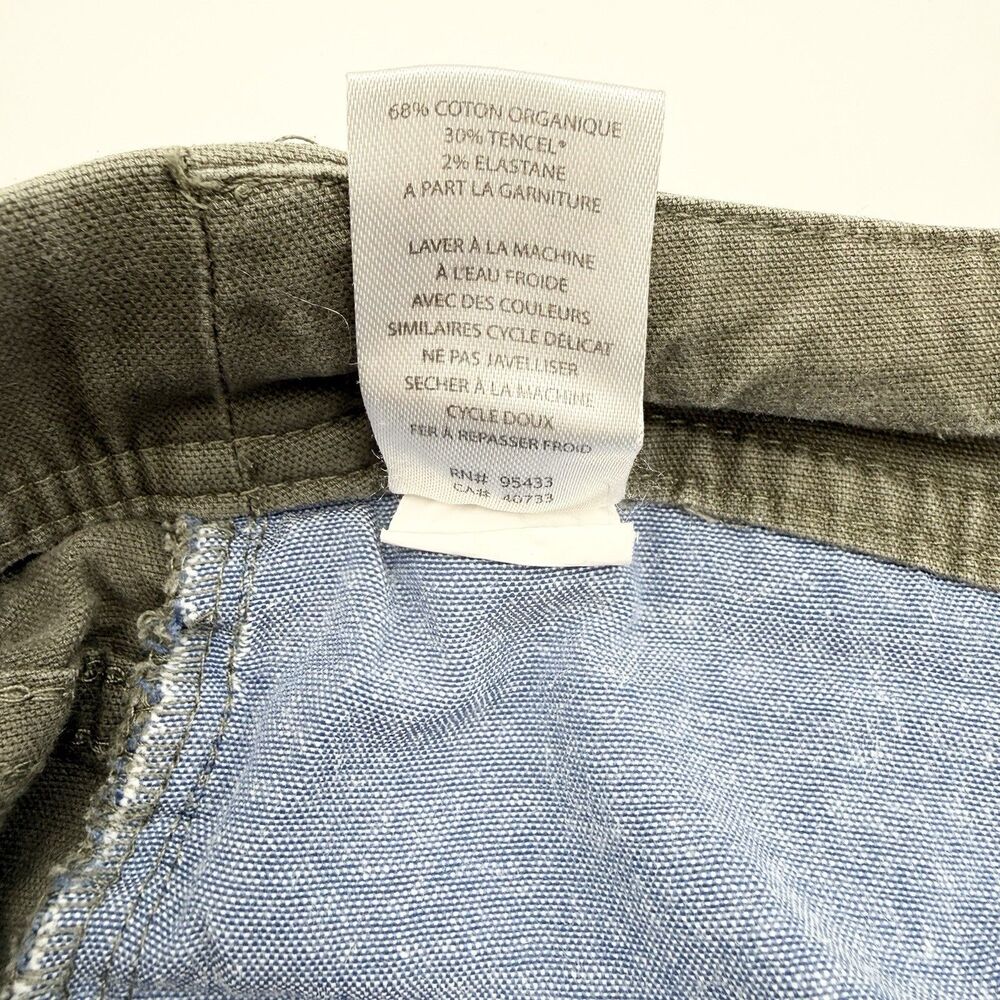 Toad Co Women’s Earthworks 5-Pocket Skinny Pants 8 Green Organic - Picture 7 of 8